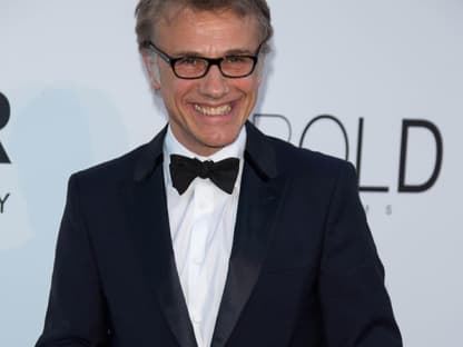 ...dabei hat sie wohl unseren Christoph Waltz angesteckt