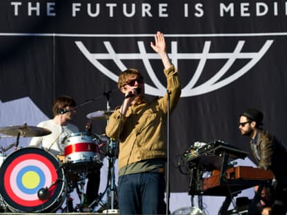 Die "Kaiser Chiefs" wurden von ihren Fans gefeiert