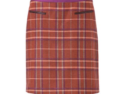 Pencilskirt mit pinkem Bund von Betty Barclay, ca. 80 Euro