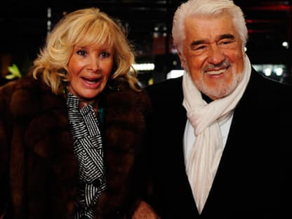 Mario Adorf mit seiner Ehefrau Mo