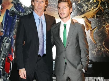 Ein tolles Team: Regisseur Michael Bay und Schauspieler Shia LaBeouf 