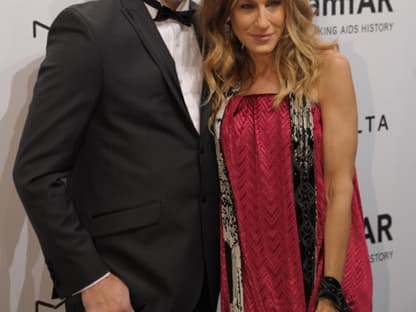 Sarah Jessica Parker mit Designer Kenneth Cole