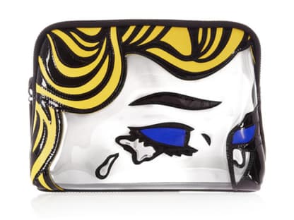 Allen Kunstliebhabern unter den Comic-Fans legen wir die von Pop Art inspirierte Clutch von Designer Phillip Lim ans Herz, eine Homage an das "Crying Girl" von Roy Lichtenstein. Über net-a-porter.com, ca. 350 Euro