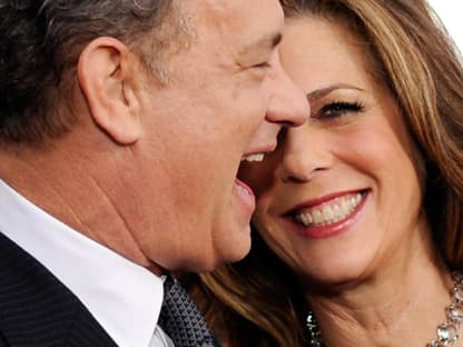 Tom Hanks und Rita Wilson ...