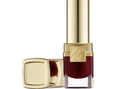 "Pure Color Velvet Lipstick Black Cassis" von Estée Lauder, ca. 27 Euro, limitiert, ab September 2012 im Handel