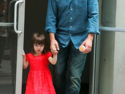 Suri und Papa Tom Cruise