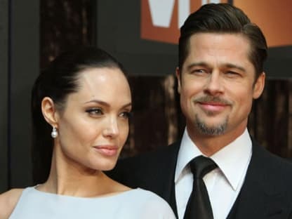 Angelina Jolie und Brad Pitt.