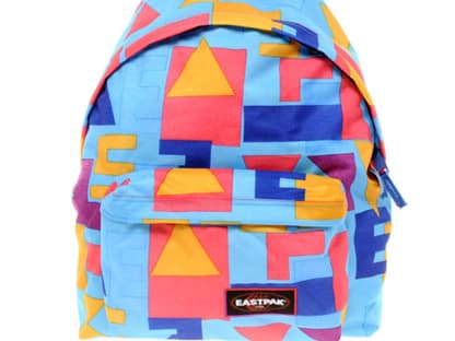 Old School: knallbunter Tetris-Look von Eastpak, ca. 60 Euro