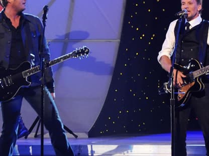 Coole Performance: Blake Shelton und Kenny Loggins