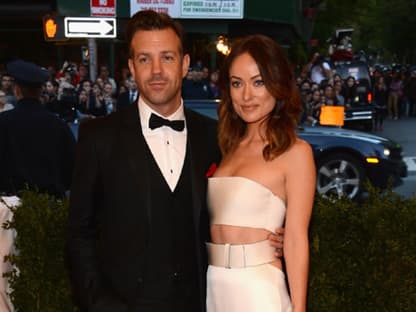 Olivia Wilde mit ihrem Verlobten Jason Sudeikis