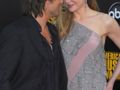 Keith Urban und Ehefrau Nicole Kidman tauschten heiße Blicke aus