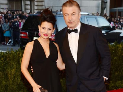 Die werdenden Eltern: Hilaria und  Alec Baldwin