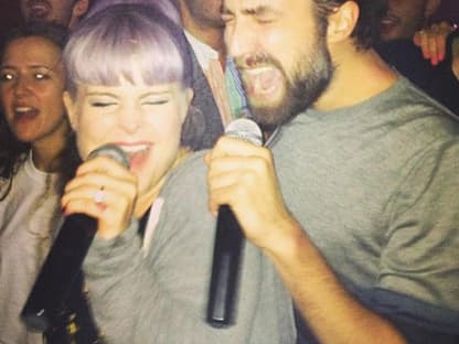 Kelly Osbourne vergnügte sich nach der Show beim Karaoke mit Jack Guinness