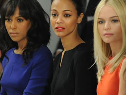 Kerry Washington, Zoe Saldana, Kate Bosworth zu Gast bei Calvin Klein