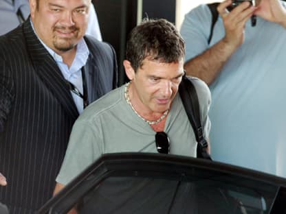 Antonio Banderas ist ebenfalls schon an der Côte d'Azur