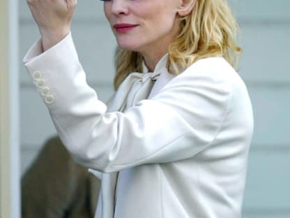 Kate Blanchett sieht man nur selten mit Brille