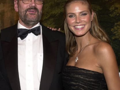 Heidi Klum strahlt neben ihrem Vater Günther - ein Bild aus dem Jahr 2007