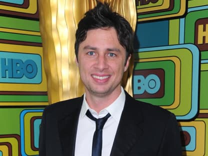 Schauspieler und Regisseur Zach Braff konnte sich das große Event natürlich nicht entgehen lassen