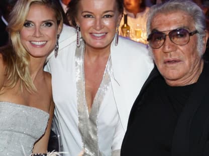 Heidi Klum, Roberto Cavalli, Eva Cavalli