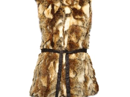 Fake-Fur-Weste von New Yorker, ca. 30 Euro