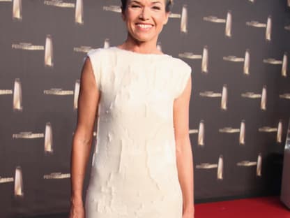 Anke Engelke im doppelten Glück: Sie gewann einen Preis für ihre Serie "Ladykracher" (Beste Comedy" und einen in der Kategorie "Beste Unterhaltung" für ihre Moderation mit Stefan Raab und Judith Rakers (Eurovision Song Contest 2011)