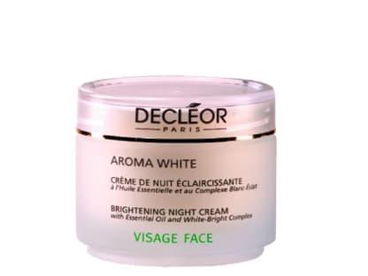 Beseitigt Pigmentflecken: "Crème de Nuit Éclaircissante" von Decléor, 50 ml ca. 54 Euro