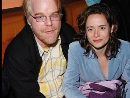 15 Jahre ein Paar: Philip Seymour Hoffman und Mimi O'Donnell 