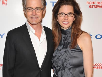 Schauspieler Kyle MacLachlan mit seiner Frau Desiree Gruber