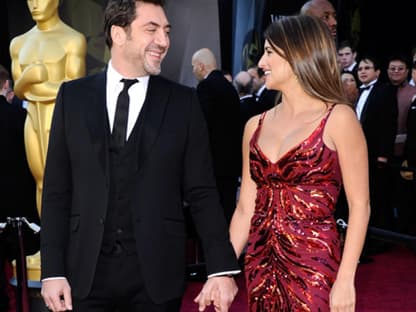 Javier Bardem mit seiner Ehefrau Penelope Cruz