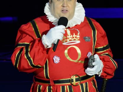 Sorgte für viele Lacher: Der britische Comedian Peter Kay