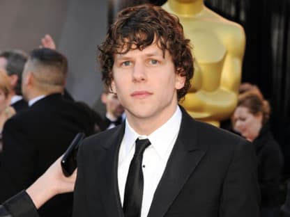 Jesse Eisenberg ging mit seinem Film "The Social Network" an den Start