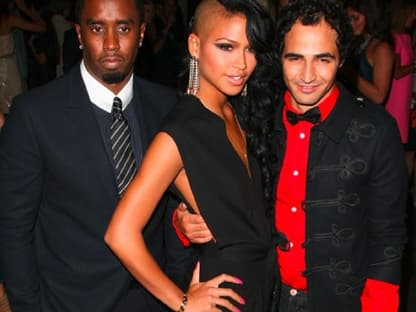 Sean "Diddy" Combs, Cassie und Designer Zac Posen