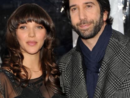 Ha! Den kennen wir doch! "Friends"-Star David Schwimmer kam mit seiner Frau Zoe Buckman zur New Yorker Premiere