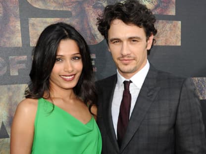 Schönes Paar: Freida Pinto und ihr Filmkollege James Franco