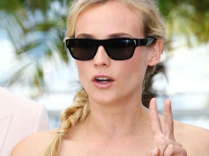 Cool mit Sonnenbrille: Diane Kruger