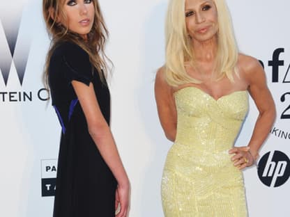 Allegra Versace, Donatella Versace