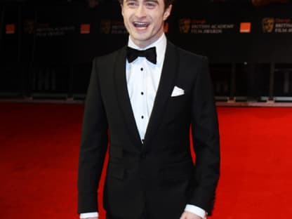 Schick im Smoking! Daniel Radcliffe