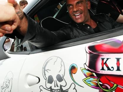 Christian Audigier bei der Bread & Butter