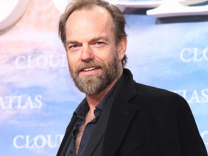 "Cloud Atlas"-Co-Star Hugo Weaving mit Rauschebart