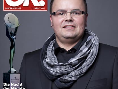 Einmal im Leben das Cover der OK!   zieren! Für die Gäste des „German Hairdressing Award 2012“ wurde dieses   Traum Wirklichkeit. Jeder Gast des Gala-Abends konnte an einem  persönlichen  OK! Fotoshooting teilnehmen - und die tollen Ergebnisse  sehen  Sie hier! Viel Spaß beim Durchklicken!﻿