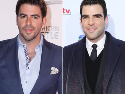 Eli Roth und Zachary Quinto