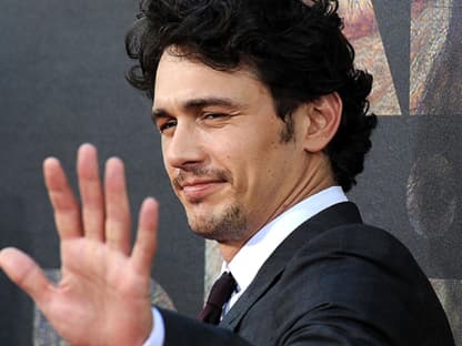 Mr. Cool: James Franco kommt zur Premierefeier