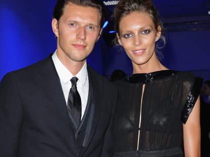 Anja Rubik mit ihrem Ehemann Sasha Knezevic