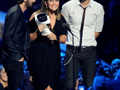 Freuten sich über ihren Preis: Lady Antebellum