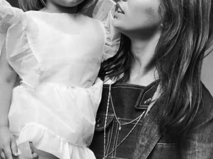 Jane Birkin und Kate Barry 