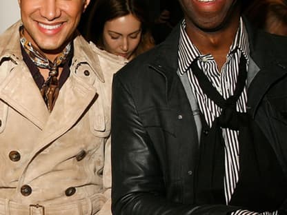 Jay Manuel und J. Alexander, beide durch "America's Next Topmodel" bekannt geworden