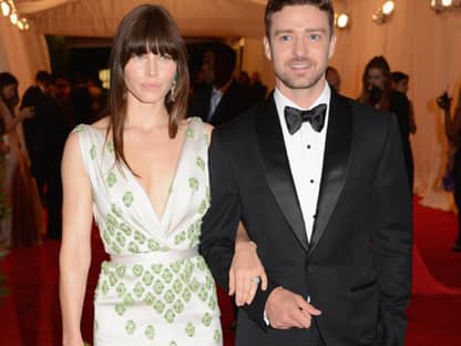 Bei der "Met Costume Institute Gala" im Metropolitan Museum of Art in New York versammelte sich am 7. Mai 2012 alles, was im Showbiz und in der Fashionszene Rang und Namen hat. Auch Jessica Biel und ihr Verlobter Justin Timberlake durften bei diesem großen Event nicht fehlen