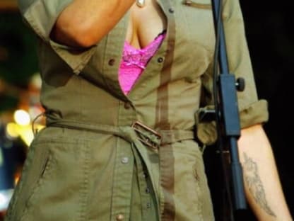 Amy beim Cannizaro Park festival in Wimbledon (2004)