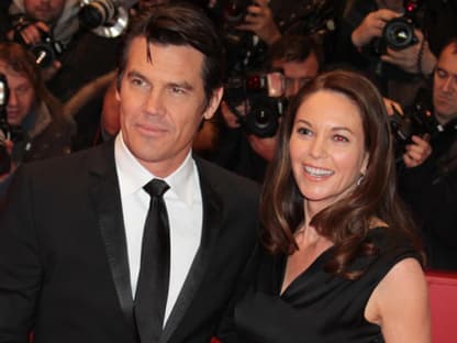 Hauptdarsteller Josh Brolin mit seiner Frau Diane Lane