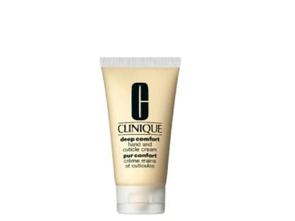 Sie wollen eine reparierende Pflege, auch für die Nagelhaut und das am liebsten parfümfrei 
OK! empfiehlt: "Hand and Cuticle Cream"von Clinique, 75 ml ca. 15 Euro